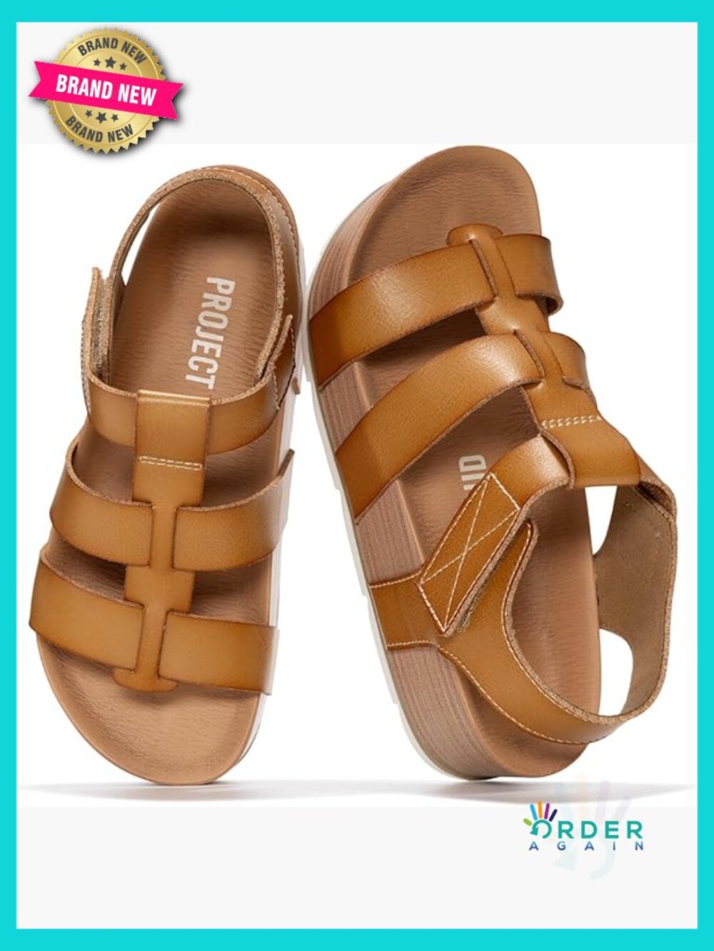 Strappy Wedge Sandals Comfortable Non-Slip Lightweight Platform Open Toe Summer